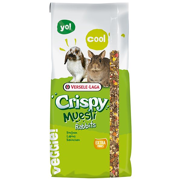 Versele-Laga Crispy Muesli Rabbits ВЕРСЕЛЕ-ЛАГА КРІСПІ МЮСЛІ КРОЛИК корм для кроликів