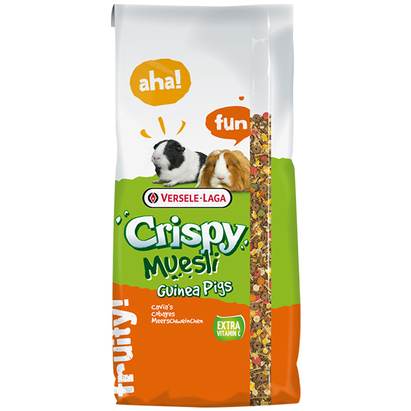Versele-Laga Crispy Muesli Guinea Pigs ВЕРСЕЛЕ-ЛАГА КРІСПІ МЮСЛІ МОРСЬКА СВИНКА корм для морських свинок