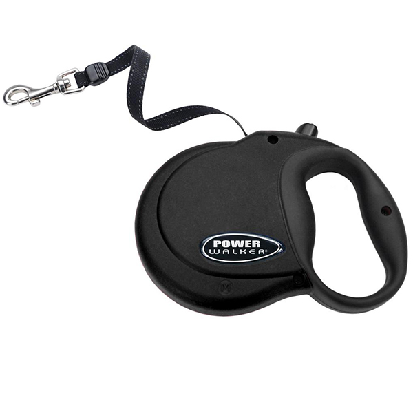 Coastal Power Walker Retractable Leash КОСТАЛ рулетка-повідець для собак, стрічка 4.8м