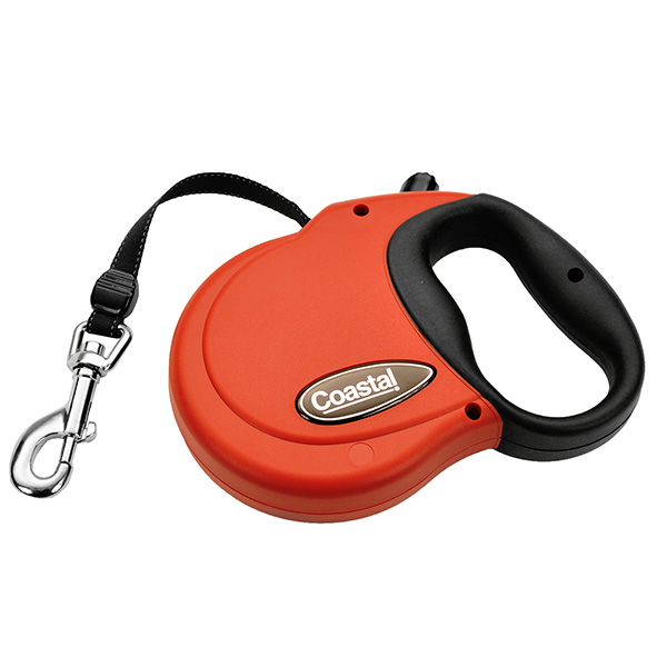 Coastal Power Walker Retractable Leash КОСТАЛ рулетка-повідець для собак, стрічка 4.8м