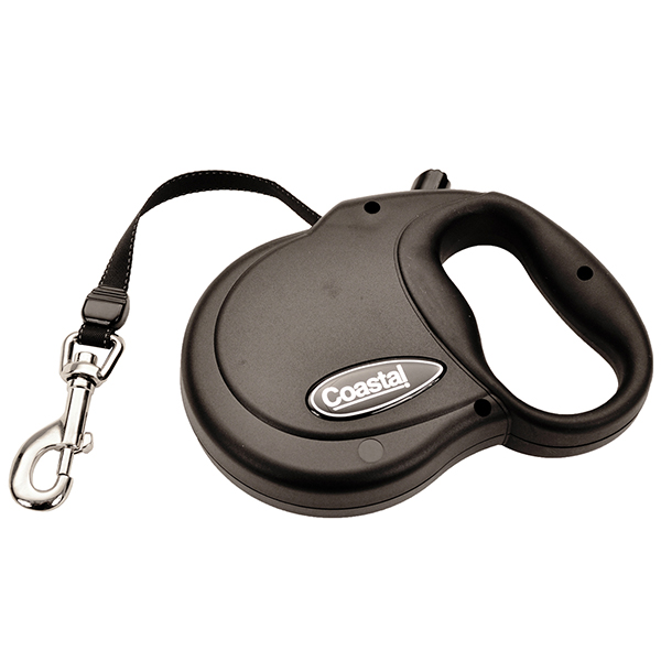 Coastal Power Walker Retractable Leash КОСТАЛ рулетка-повідець для собак, стрічка 4.8м