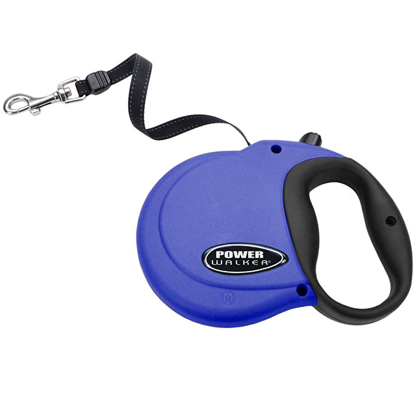 Coastal Power Walker Retractable Leash КОСТАЛ рулетка-повідець для собак, стрічка 4.8м
