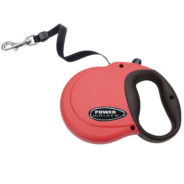 Coastal Power Walker Retractable Leash КОСТАЛ рулетка-повідець для собак, стрічка 4.8м