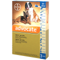 Bayer Advocate БАЙЄР АДВОКАТ краплі для собак 25-40 кг від ендо- та ектопаразитів