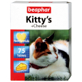Beaphar Kitty`s Cheese БЕАФАР КІТТІС СИР вітамінізовані ласощі для котів