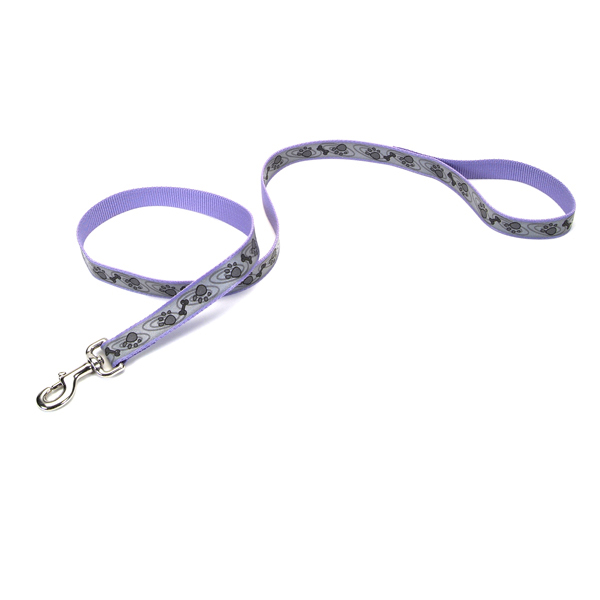 Coastal Lazer Brite Reflective Leash КОСТАЛ ЛАЗЕР БРАЙТ світловідбивний повідець для собак, 1.6смХ1.2м