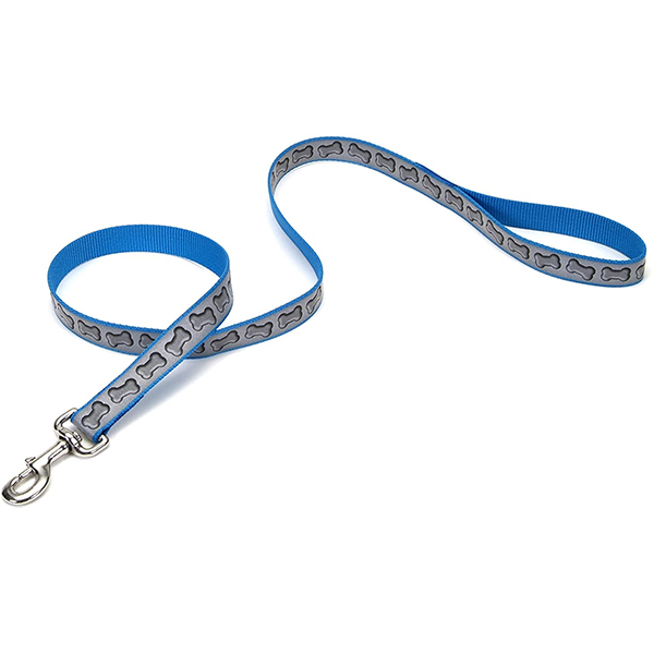 Coastal Lazer Brite Reflective Leash КОСТАЛ ЛАЗЕР БРАЙТ світловідбивний повідець для собак, 1.6смХ1.2м