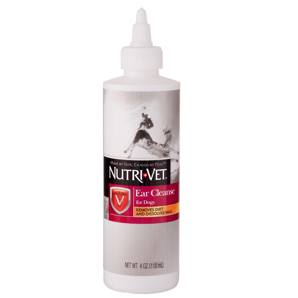 Nutri-Vet Ear Cleanse НУТРІ-ВЕТ ЧИСТІ ВУХА вушні краплі для собак