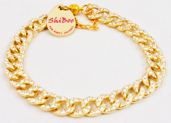 Shiboo АМОРЕ-КРІСТАЛ (Amore-Crystal), золото, прикраса, 30 см.