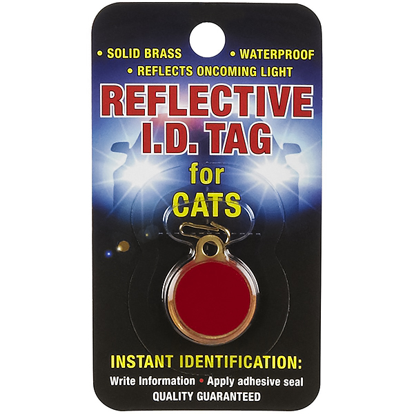 Coastal ID Tag КОСТАЛ БРЕЛОК світловідбивний для адреси до нашийника для котів