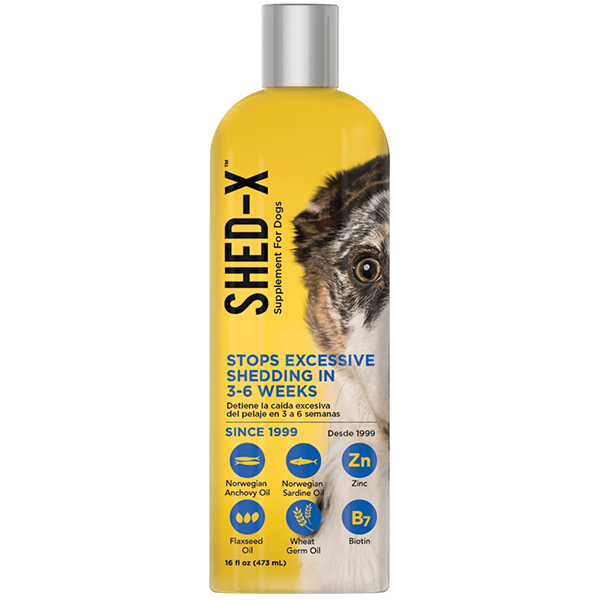 SynergyLabs Shed-X Dog СИНЕРДЖІ ЛАБС ШЕД-ІКС ДОГ добавка для шерсті собак