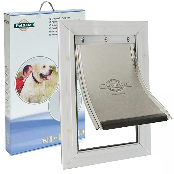 PetSafe Staywell Aluminium Extra Large ПЕТСЕЙФ СТЕЙВЕЛ АЛЮМІНІЙ дверцята для собак великих та гігантських порід, посилена конструкція