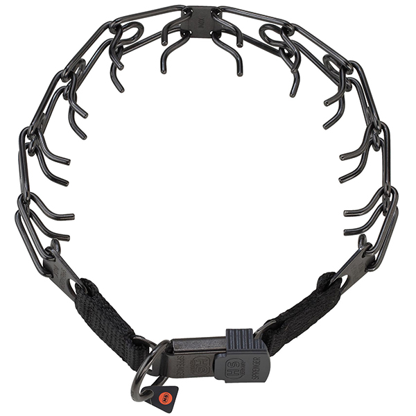 Sprenger Ultra-Plus Training Collar СПРЕНГЕР УЛЬТРА-ПЛЮС ПАРФОРС строгий нашийник для собак, замок ClicLock, воронована нержавіюча сталь