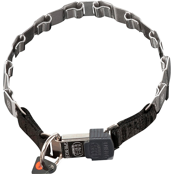 Sprenger NeckTech Fun СПРЕНГЕР НЕКТЕК ФАН пластинчастий нашийник для собак, замок ClicLock, нержавіюча сталь