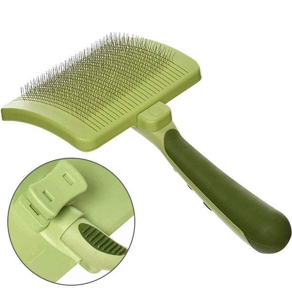 Safari Self-Cleaning Brush САФАРІ ПУХОДЕРКА СЛІКЕР з самоочищенням для собак і котів
