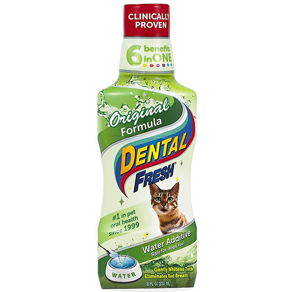 SynergyLabs Dental Fresh Cat СІНЕРДЖІ ЛАБС СВІЖІСТЬ ЗУБІВ рідина від зубного нальоту і запаху з пащі котів