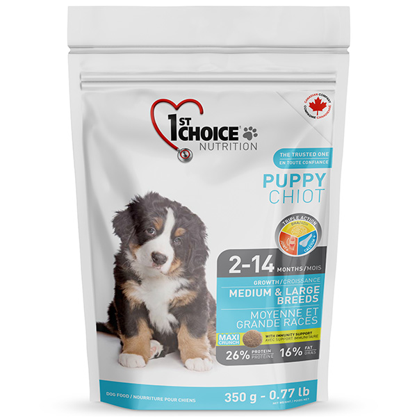 1st Choice Puppy Medium&Large Chicken ФЕСТ ЧОЙС ЦУЦЕНЯ СЕРЕДНИЙ ВЕЛИКИЙ КУРКА сухий суперпреміум корм для цуценят середніх та великих порід
