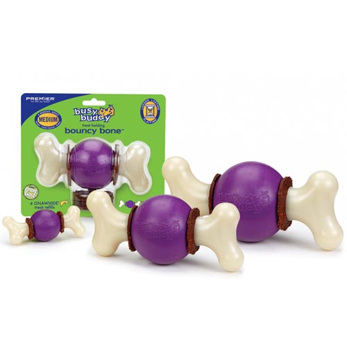 PetSafe Busy Buddy Bouncy Bone ПЕТСЕЙФ БІЗІ БАДДІ БОУНСІ БОУН жувальна іграшка з ласощами для собак