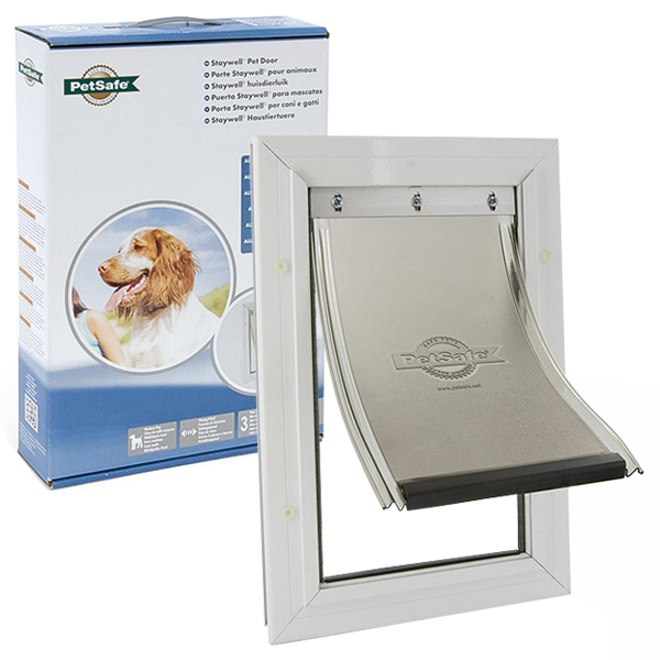 PetSafe Staywell Aluminium Medium ПЕТСЕЙФ СТЕЙВЕЛ АЛЮМІНІЙ дверцята для собак середніх порід, посилена конструкція