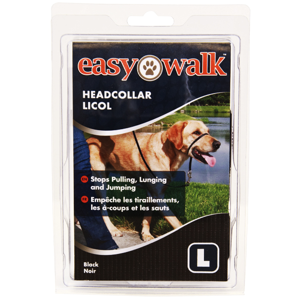 Premier ЛЕГКА ПРОГУЛЯНКА (Easy Walk) тренувальний ошийник для собак, середній, чорний