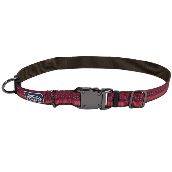 Coastal K9 Explorer Collar КОСТАЛ К9 ЕКСПЛОРЕР світловідбивний нашийник для собак, 2.5х46-66см