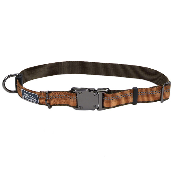 Coastal K9 Explorer Collar КОСТАЛ К9 ЕКСПЛОРЕР світловідбивний нашийник для собак, 2.5х46-66см