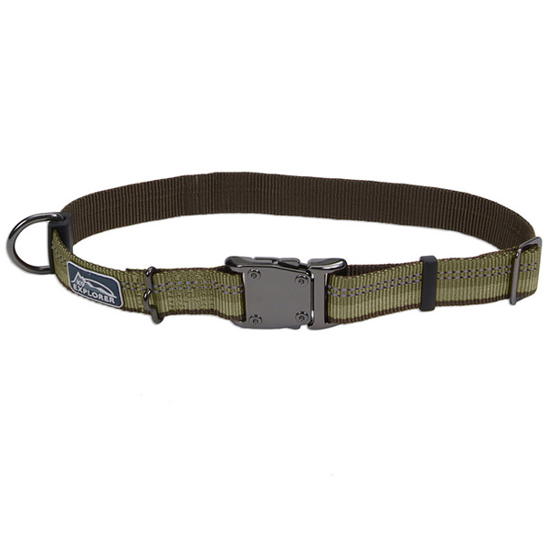 Coastal K9 Explorer Collar КОСТАЛ К9 ЕКСПЛОРЕР світловідбивний нашийник для собак, 2.5х46-66см