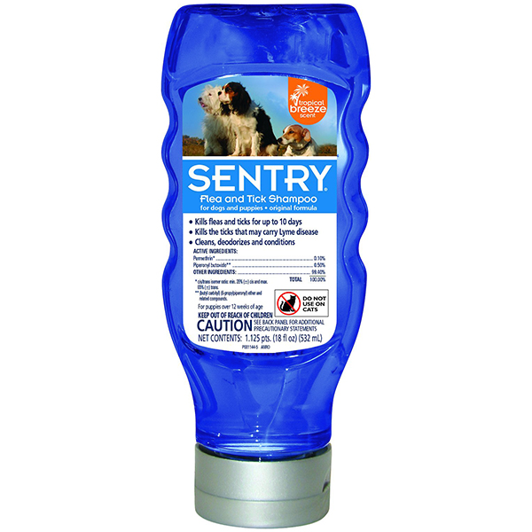 Sentry Tropical Breeze Shampoo СЕНТРІ ТРОПІЧНИЙ БРИЗ шампунь від бліх і кліщів для собак