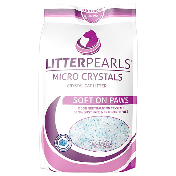 Litter Pearls Micro Crystals ЛІТТЕР ПЕРЛС МІКРО КРІСТАЛС кварцовий силікагелевий наповнювач для туалетів котів