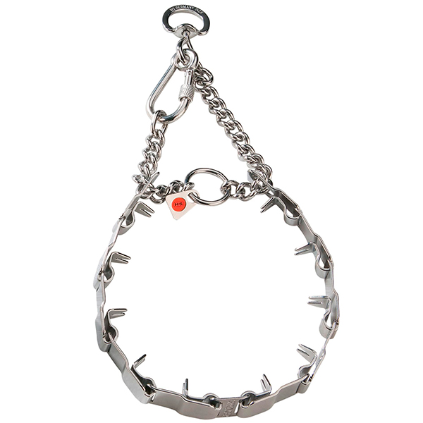 Sprenger NECK-TECH SPORT строгий нашийник, карабін циліндричний, 48 см, нержав.сталь