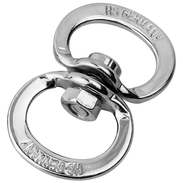 Sprenger Double Swivel СПРЕНГЕР ПОДВІЙНЕ ПОВОРОТНЕ КІЛЬЦЕ для нашийника собак, нікельована сталь