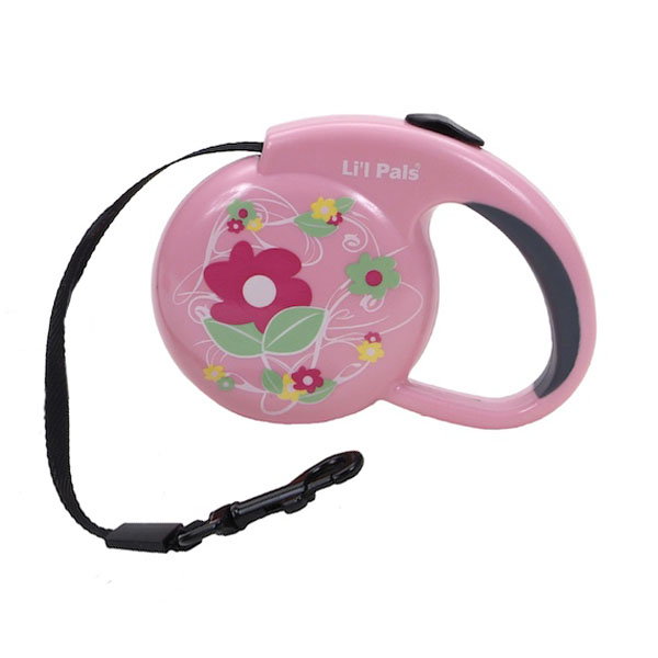 Coastal Li`l Pals Fashionable Leash КОСТАЛ ЛІТТЛ ПЕЛС рулетка-повідець для собак до 7кг, стрічка 3.6м