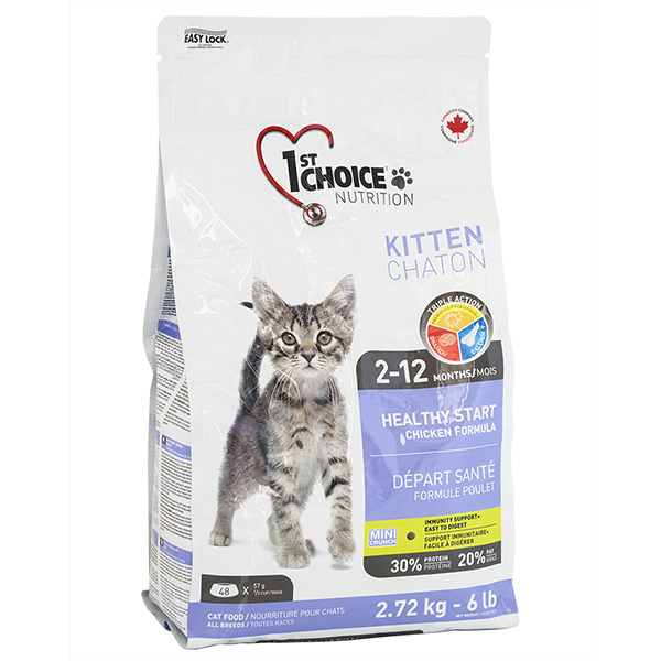 1st Choice Kitten Healthy Start ФЕСТ ЧОЙС КУРКА ДЛЯ КОШЕНЯТ сухий суперпреміум корм для кошенят