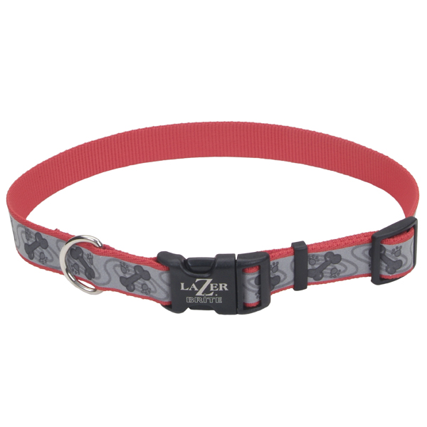 Coastal Lazer Brite Reflective Collar КОСТАЛ ЛАЗЕР БРАЙТ світловідбивний нашийник для собак, 1.6х30-46см