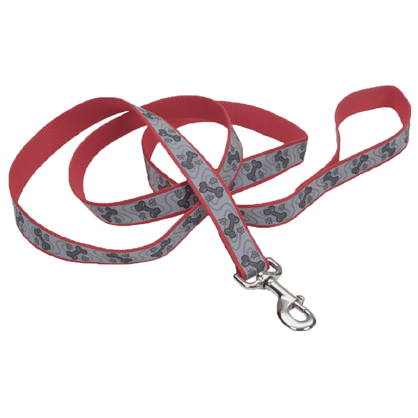 Coastal Lazer Brite Reflective Leash КОСТАЛ ЛАЗЕР БРАЙТ світловідбивний повідець для собак, 1.6смХ1.2м