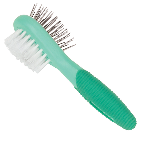 Safari Li’l Pals Combo Brush САФАРІ ЛІТТЛ ПЕЛС ЩІТКА ГРЕБІНЕЦЬ двостороння для цуценят і собак малих порід