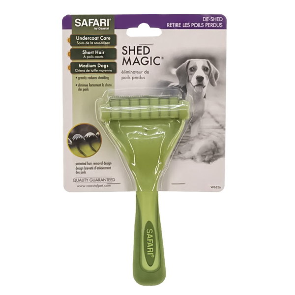 Safari Short Shed Magic САФАРІ ШЕД МЕДЖИК інструмент для короткої шерсті собак, що линяють