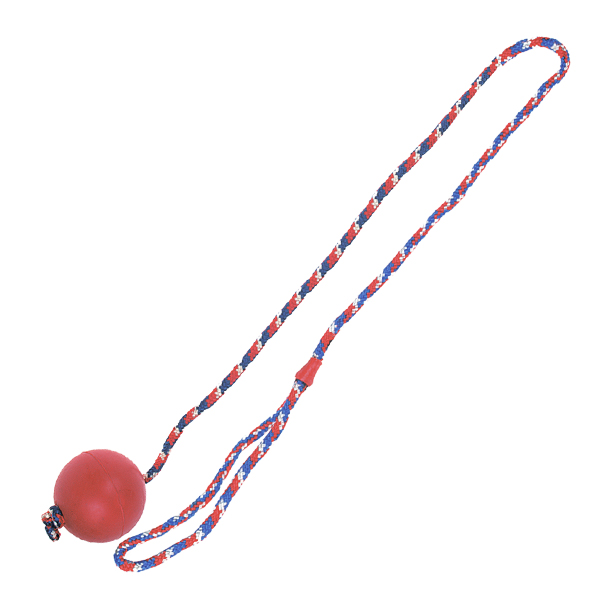 Flamingo Ball With Rope ФЛАМІНГО гумовий м’яч на мотузці іграшка для собак