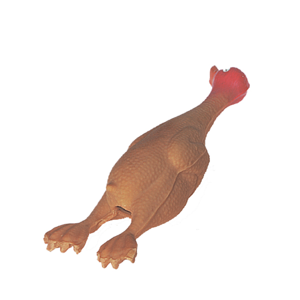 Flamingo Duck Small ФЛАМІНГО КАЧКА латексна іграшка з пищалкою для собак