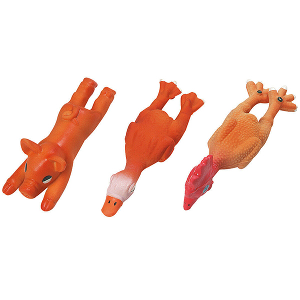 Flamingo Animals ФЛАМІНГО ПОРОСЯ, КУРЧА, КАЧЕНЯ латексна іграшка для собак