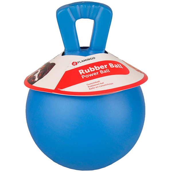 Flamingo Power Ball ФЛАМІНГО М’ЯЧ З РУЧКОЮ гумова іграшка для собак