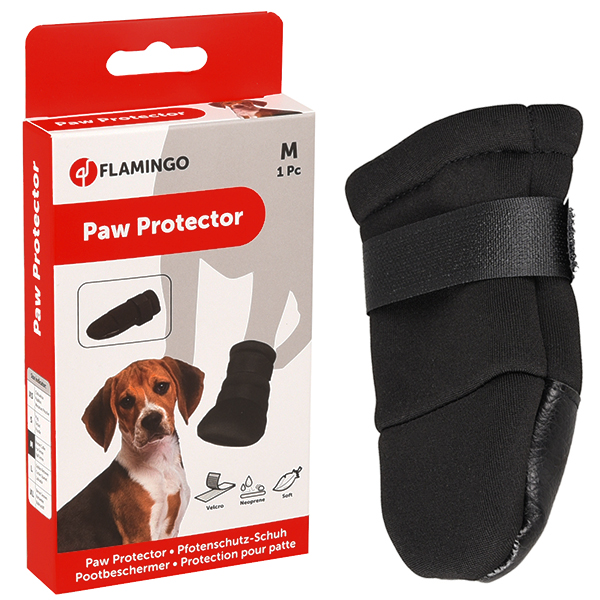 Flamingo Paw Protector M ФЛАМІНГО ЗАХИСНИЙ ЧЕРЕВИК для собак порід бордер-коллі, фокстер’єр, бультер’єр
