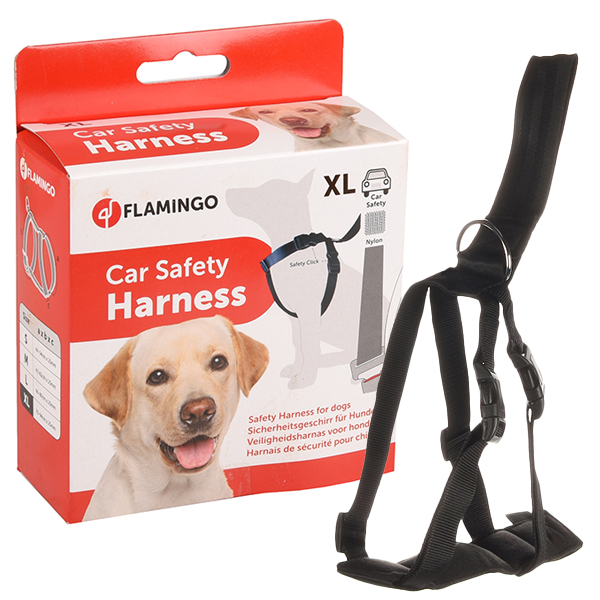 Flamingo Car Safety Harness ФЛАМІНГО СЕФТІ ХАРНЕСС шлея в автомобіль для собак