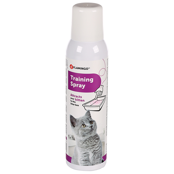 Flamingo Kitten Training Spray ФЛАМІНГО ТРЕНІНГ СПРЕЙ для привчання кошеня до туалету, кігтеточки, іграшки