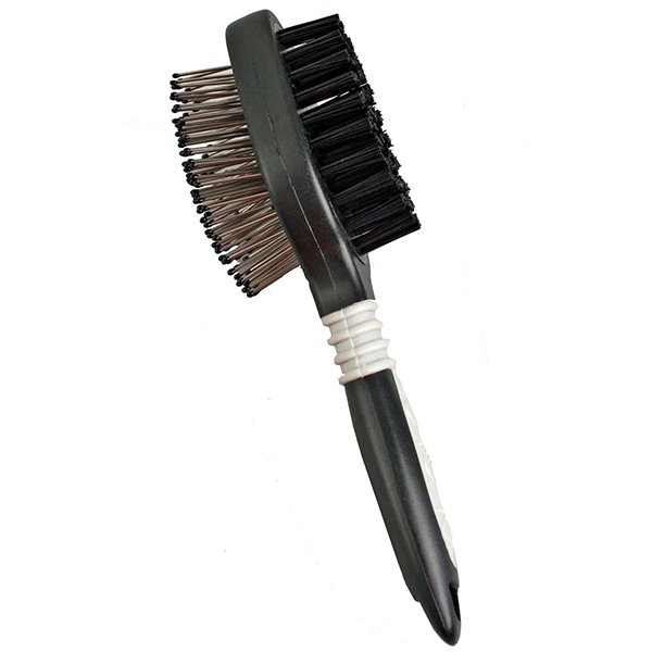 Flamingo Groo’Me Bristle Brush&Pin S ФЛАМІНГО ГРУМІ БРІСТЛ ЩІТКА ДВУСТОРОННЯ для собак та котів