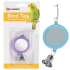 Flamingo Mirror Round+Bell ФЛАМІНГО КРУГЛЕ ДЗЕРКАЛО З ДЗВІНОЧКОМ іграшка для папуг