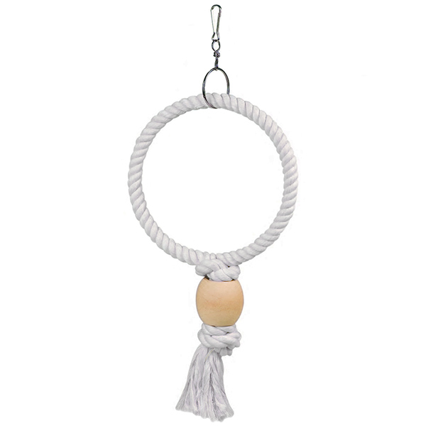 Flamingo Ring ФЛАМІНГО МОТУЗЯНЕ КІЛЬЦЕ іграшка для папуг