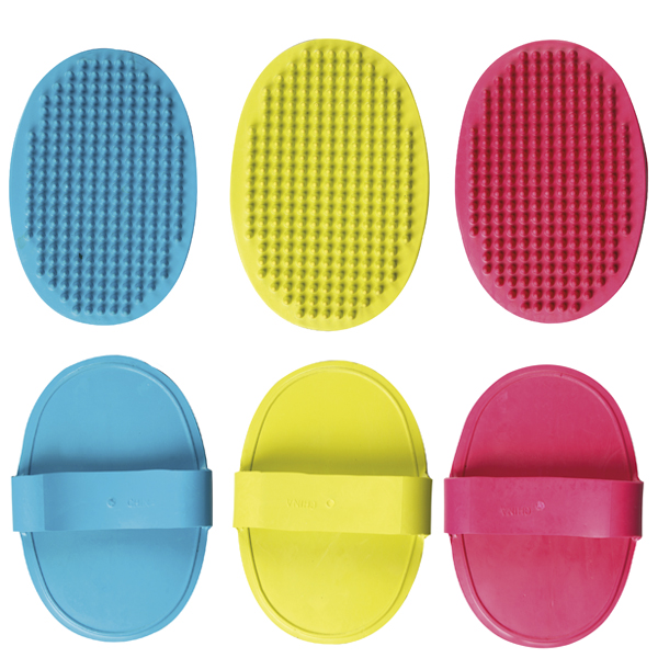 Flamingo Brush Oval ФЛАМІНГО БРАШ ОВАЛ гумова масажна щітка для собак