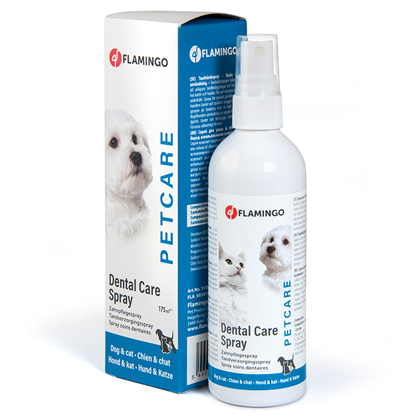 Flamingo Petcare Dental Care Spray ФЛАМІНГО спрей для догляду за зубами для собак та котів