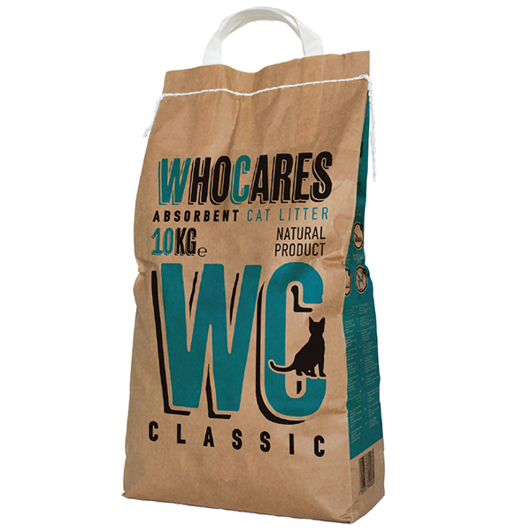 Who Cares WC Classic ВІСІ КЛАСІК поглинальний наповнювач для котячого туалету